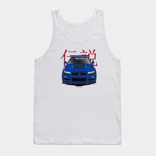 Skyline R34 GT-R Tank Top